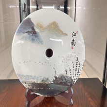 广东玉石工艺品平安扣 玉雕金龙鱼 帆船商务礼品供应