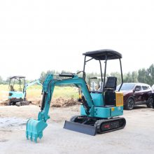 农用果园履带式小型挖掘机全新微型1吨2吨小钩机多功能农用挖掘机