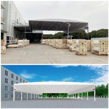 普 洱澜 沧ZKYL-07餐饮移动镀锌钢管户外推拉雨棚避光遮阳