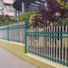 广东云浮学校院墙护栏 工厂外墙铁艺金属围墙