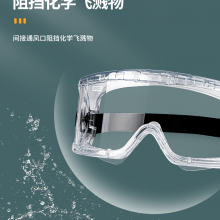 MSA//梅思安 威护防护眼罩10203291 透明防雾镜片 可调超宽头带-白色透明