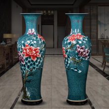 青花瓷花瓶陶瓷器仿古摆件客厅插花花器中式家居小装饰瓷瓶