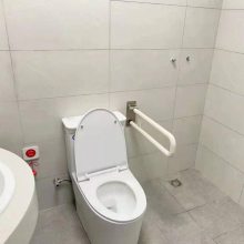 联升医院卫生间无障碍扶手多功能折叠上翻扶手尼龙不锈钢材质LS-015