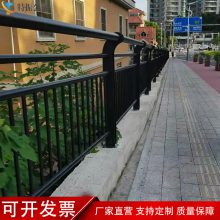 桥梁防撞护栏 镀锌河道围栏 高架桥防护栏杆 可定制