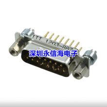 ITT Cannon D-Sub׼ DAMN15PNK87 MIL DSUB 15M PCB STR N GF TIN