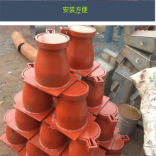 01S201闸阀套筒生产厂家 消防井阀门套筒H250 翻盖式上提式套筒盖钢制闸门套筒友瑞牌