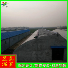 昱泰 椭圆管几字钢日光温室大棚 薄膜暖棚 YTWSRG1050