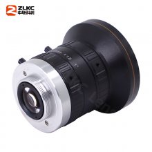 ZLKC中联科创 8mm 工业相机镜头 HK0818MP12 低畸变 手动光圈 广角镜头