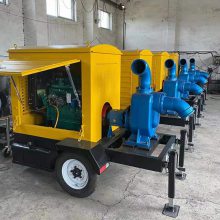 中拓柴油机水泵 柴油机水泵机组 拖车式泵车