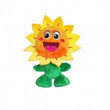 定做毛绒玩具仿真植物太阳花填充玩偶来图可设计各种毛绒公仔