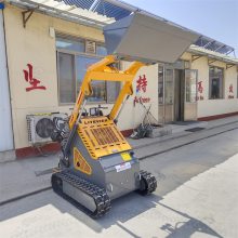 小型防滑履带装载机 上电梯用整车长度2米滑移铲车参数