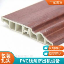 PVC走线槽生产设备 穿线槽生产线 塑料型材冲孔生产线 瑞尔