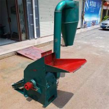 湖北340锤片式粉碎机 自动稻草粉碎机 沙克龙饲料粉碎机