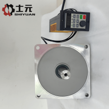 回转火锅设备电机 220V减速电机 士元SV28-200W-200S立式减速机