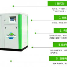 水润滑无油螺杆空压机产品解析及有哪些优势
