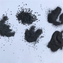 黑色金刚砂厂家 混凝土 精密铸造 地坪磨料高硬度黑色砂