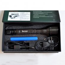 防爆手電筒手持強光遠射手電筒手持強光巡檢電筒戶外充電照明手電康榮