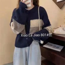 服装店毛衣 实体店面卖毛衣 品质好的加厚款 圆领女式针织毛衣 百搭韩版