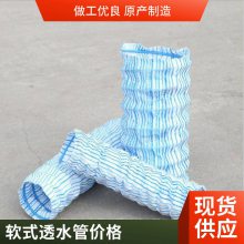 软式透水管 绿地广场地下车库排水管隧道绿化市政工程透水蛇皮管