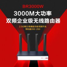 H3C/新华三 BR3000W 双频3000M高速千兆5G企业级WiFi 6无线路由器