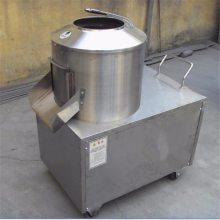 不锈钢生姜去皮机 食堂洋芋脱皮机 小型土豆去皮机视频