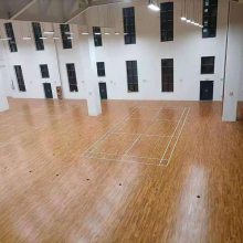 室内篮球场篮球馆运动木地板体育馆羽毛球实木枫桦木柞木地板