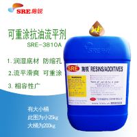 施锐助剂SRE-3810A可重涂抗油润湿性流平剂滑爽性抗缩孔丙烯酸流平剂