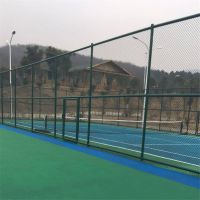 公园铁丝网围墙 球场隔离防护网 厂区篮球场护栏