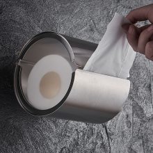 创意纸巾盒防水手纸箱卷纸器卫生洗手间厕纸盒壁挂式安装