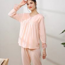 绮瑞家居服 女式睡衣 品牌折扣女装市场 品牌专柜休闲两件套家居服