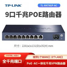 TP-LINK TL-R479GP-AC ȫǧ· 8PoEAPһʽ