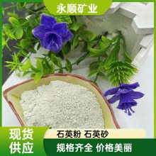 源头供应 耐火材料用白色石英粉400目 硅微粉 免费取样