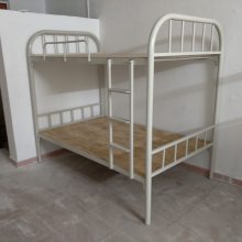 1.2米上下铺铁架床50大弯双层床员工宿舍铁床出租房铁架床批发东莞塘厦铁床