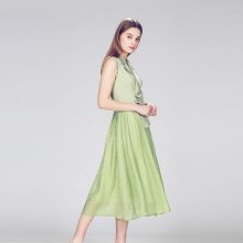 欧美外贸高端女装批发轻奢连衣裙一件代发贴牌加工
