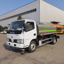东风福瑞卡车载洒水泵5吨喷洒车 5立方水泡车