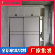全屋全铝定制欧式现代衣柜轻奢卧室衣帽间酒店办公家具整体定制