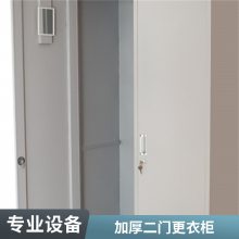 咖白套色9层二门更衣柜 坚固结实储物柜 游泳馆智能铁皮柜