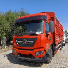 北京东风新天锦kr国六68米平板高栏厢车翼展货车专卖厂家一级总经销