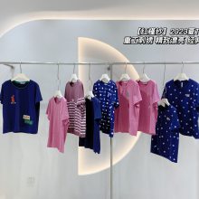 [红槿纱]23 夏广东***T恤 重工刺绣 品牌折扣尾货