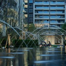 水下玻光跳泉,互动跳泉生产,喷泉厂家设计安装