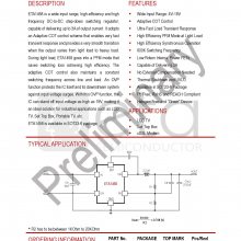 ETA1458S2G SOT23-6封装 高效同步降压转换器 ETA钰泰代理商
