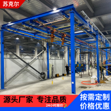 柔性KBK轻轨吊 轨道式吊车 悬挂葫芦吊机 kbk轨道框架自立式起重机
