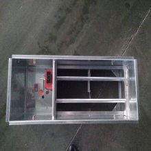 辽宁全自动复位板式排烟口常闭多叶排烟口