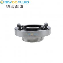 铝合金德式Storz 外牙管接头 消防设备外螺纹公头KA66 KA31 KA133