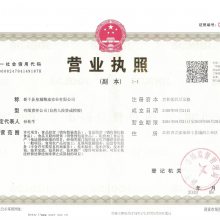 三证合一营业执照副本影印件