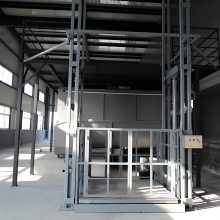 導(dǎo)軌式貨梯 液壓升降貨梯 固定式升降平臺廠家 啟運廠家定制升降貨梯