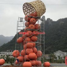 不锈钢柠檬雕塑水果雕塑 城市丰收雕塑