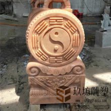 古建石雕抱鼓石 仿古石雕门墩 石雕门墩抱鼓石