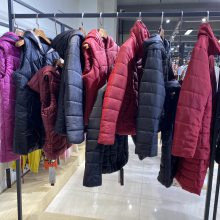 棉衣品牌折扣女装开店组装货源冬装中老年棉袄中长款羽绒服厚妈妈装棉衣大码棉服