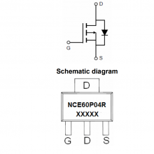 NCE60P04R SOT-223 ½NCE Pǿ͹MOSFET